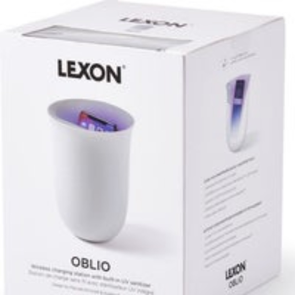 🔥HOT PRICE🔥Lexon NIB Oblio Wireless Charger & Sanitizer